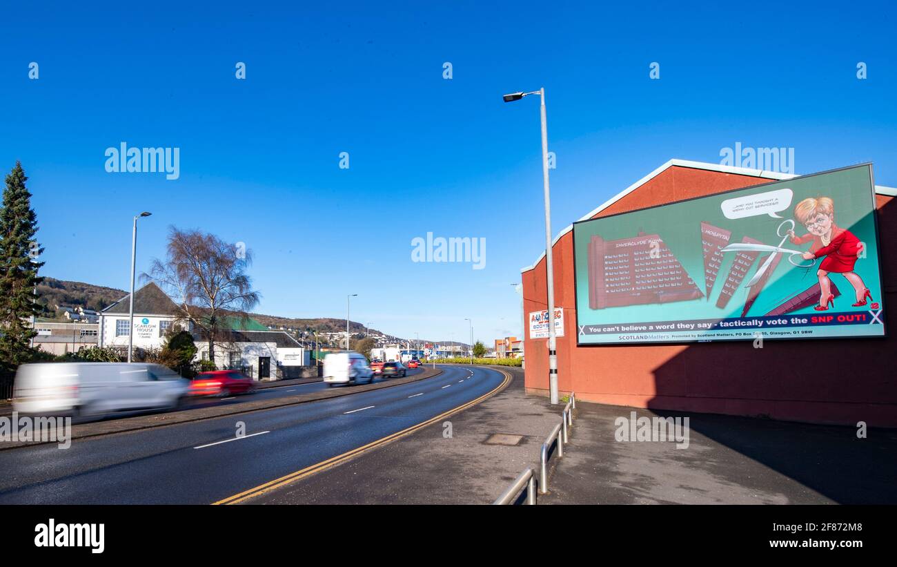 Greenock, Inverclyde, Scotland, UK 