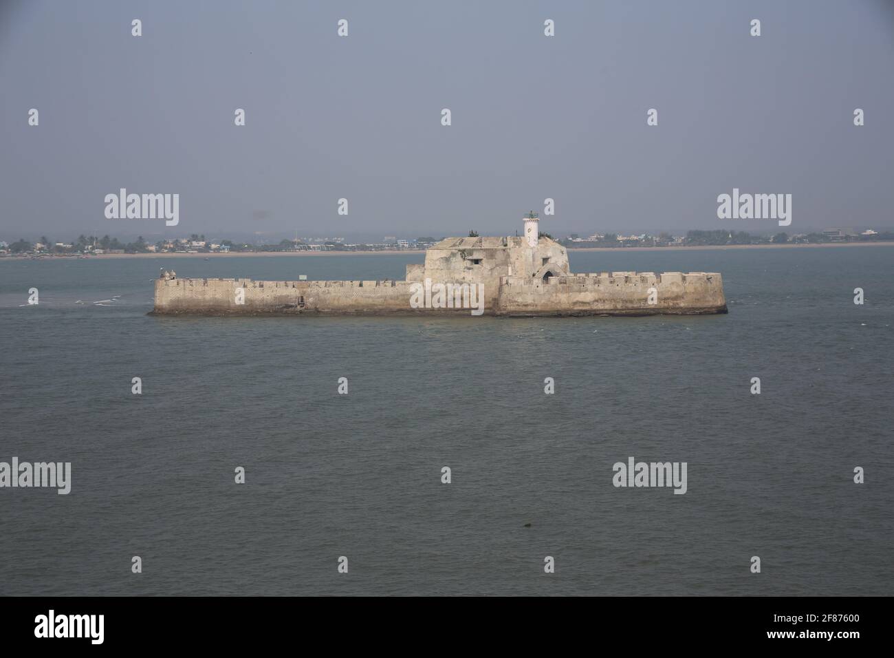Diu Fort, a landmark in India Stock Photo