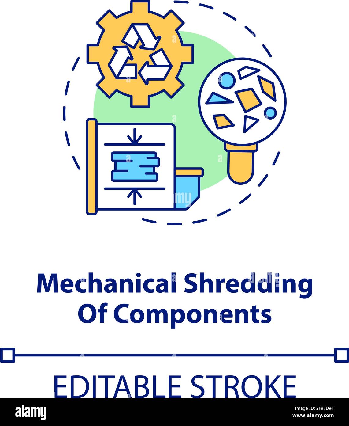 Mechanical particle Cut Out Stock Images & Pictures - Alamy