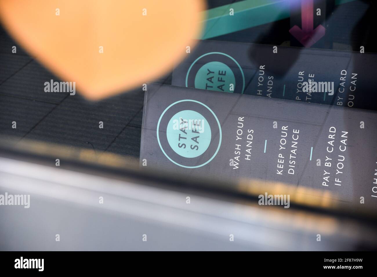 Barkers Pool, Sheffield, UK. 12th Apr 2021. The iconic John Lewis store