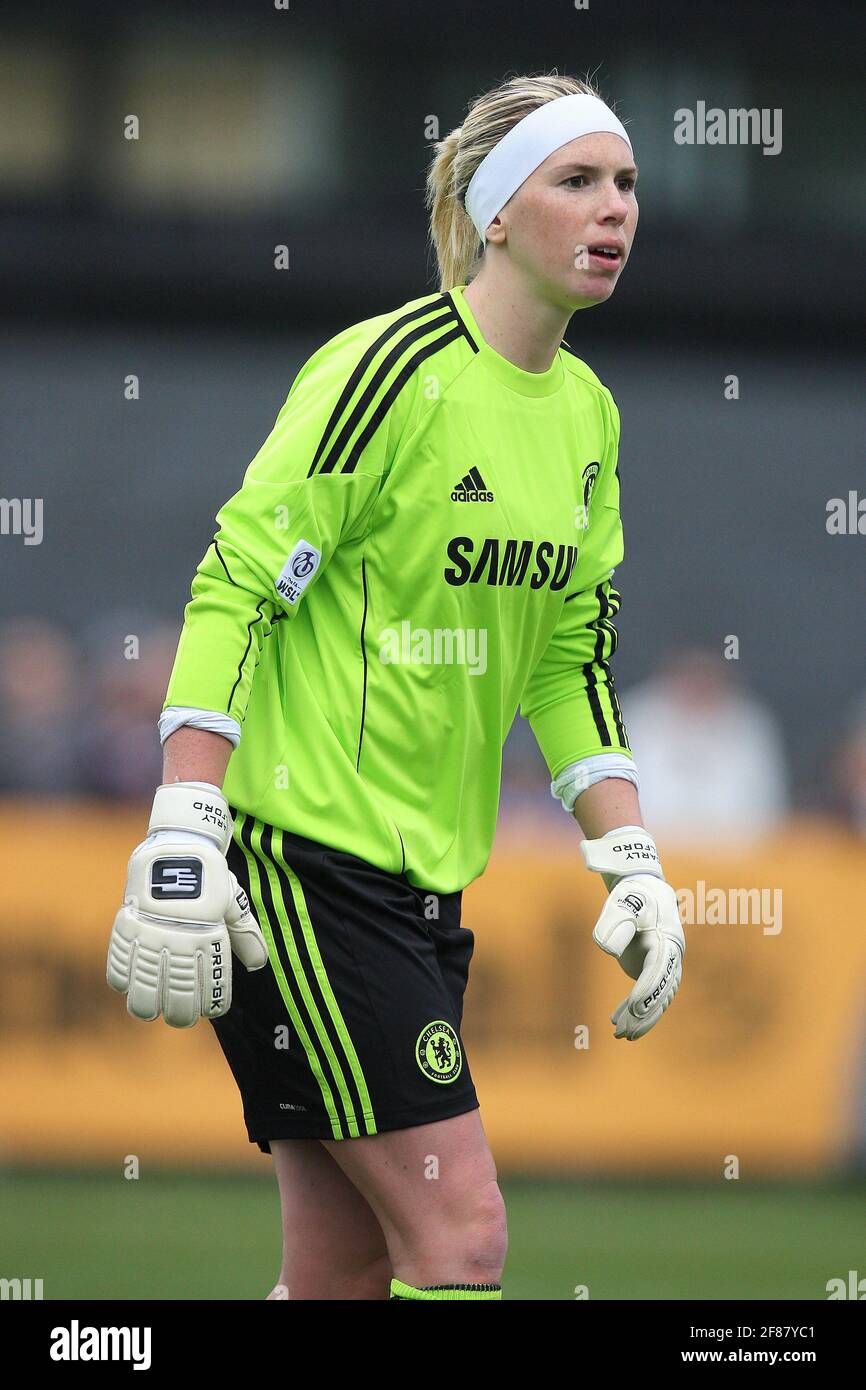 Chelsea goalkeeper Carly Telford Stock Photo Alamy