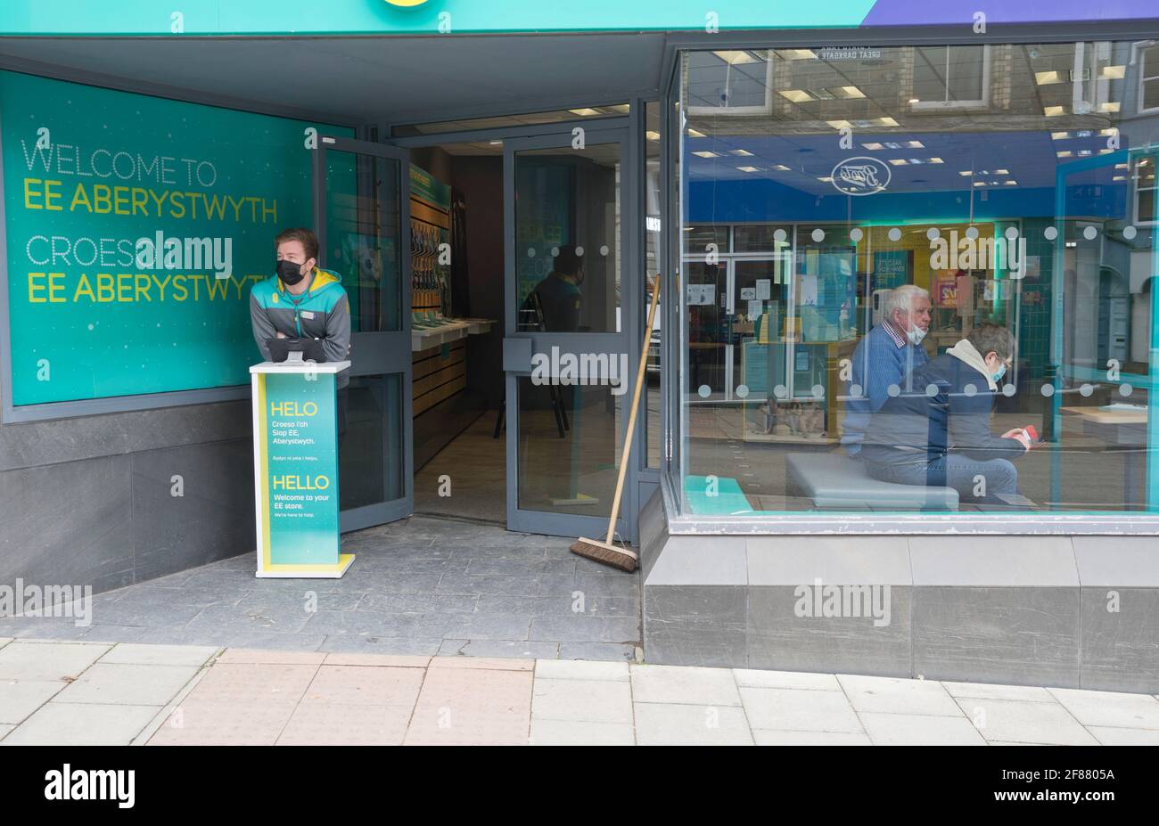 First day of reopening of nonessential shops in Wales, after latest