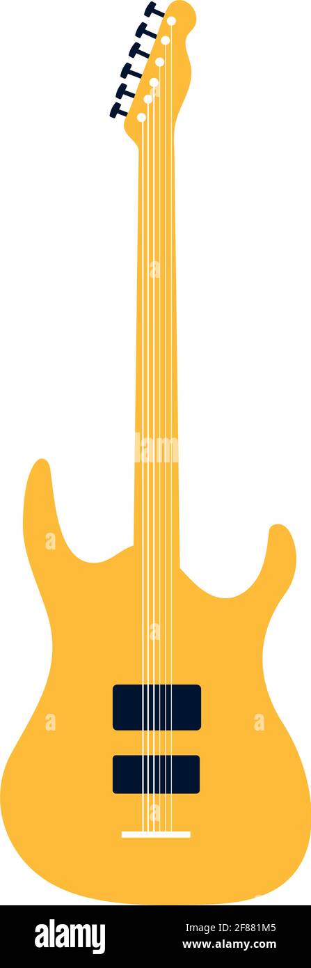 electric guitar instrument Stock Vector Image & Art - Alamy