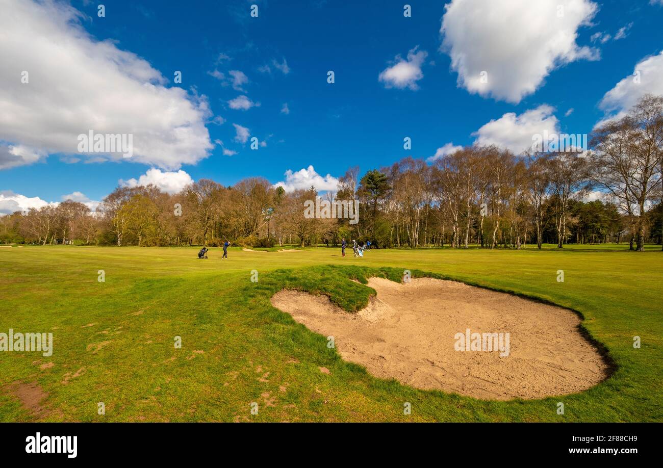 Fulford Golf Course, York, UK Stock Photo