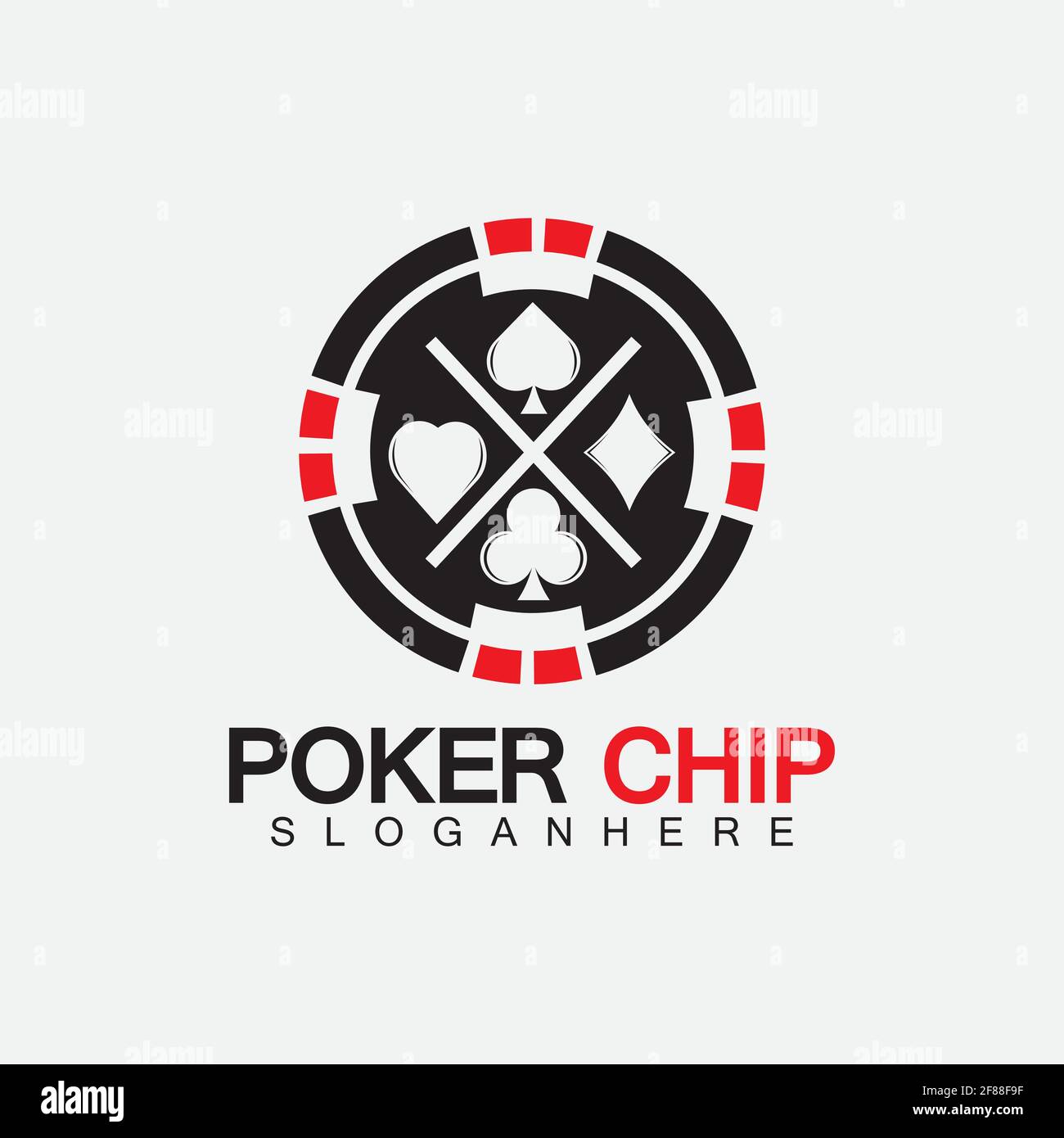 Casino chip icon, poker chip vector icon logo,Casino chips for poker or