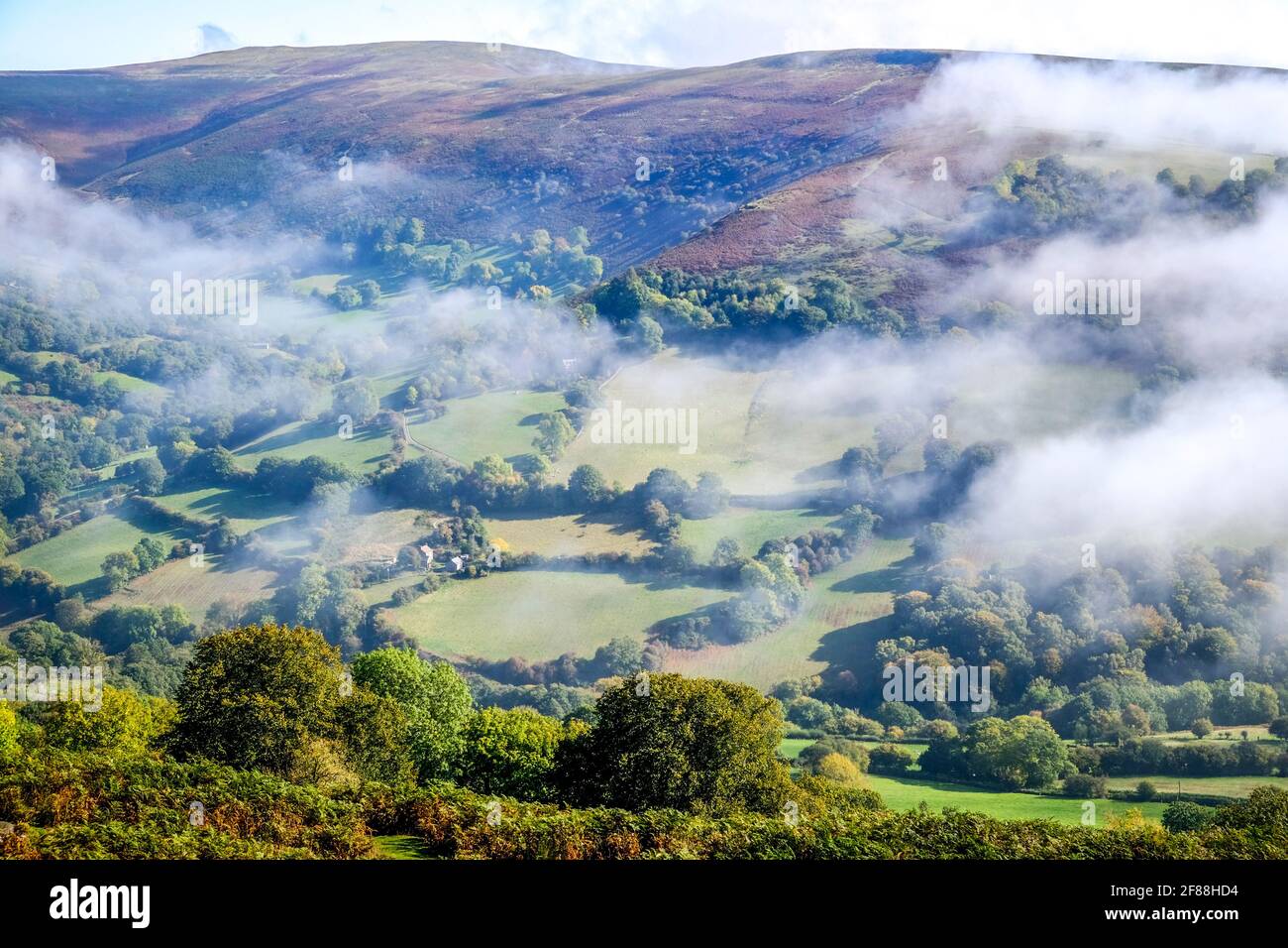 Black Mountains, Wales Stock Photo Alamy
