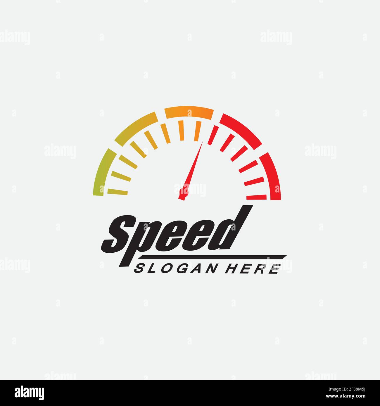 Speed logo design, silhouette speedometer symbol icon vector,speed Auto ...