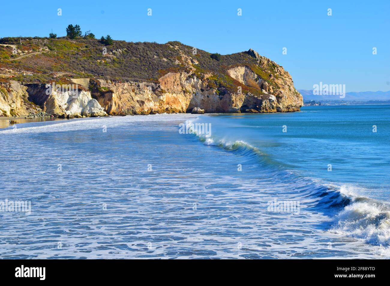 Avila Beach on the Central California Coast Stock Photo Alamy