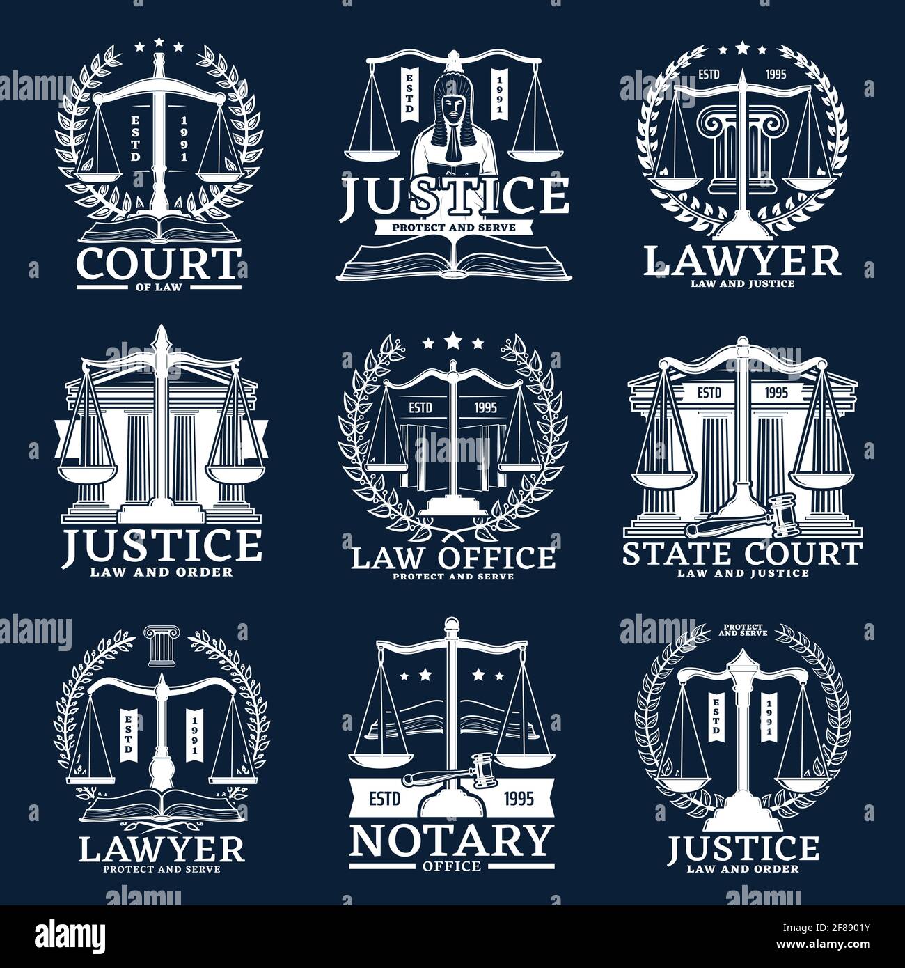 Notarization vector vectors hi-res stock photography and images - Alamy