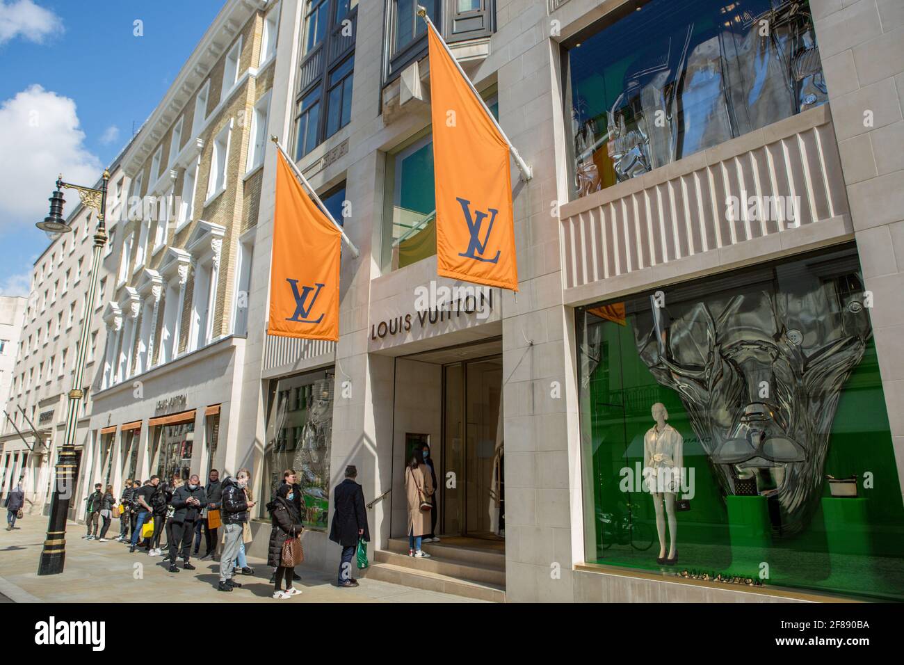 A Louis Vuitton store on New Bond Street, London, England, U.K Stock Photo  - Alamy