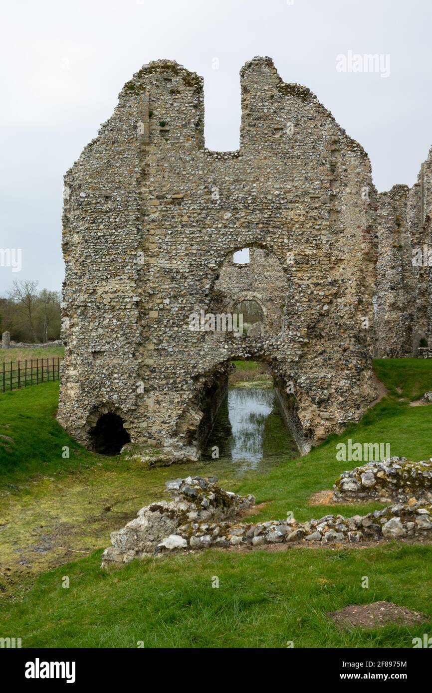 Medieval Reredorter Castle Acre Priory The reredorter or latrine Stock Photo - Alamy