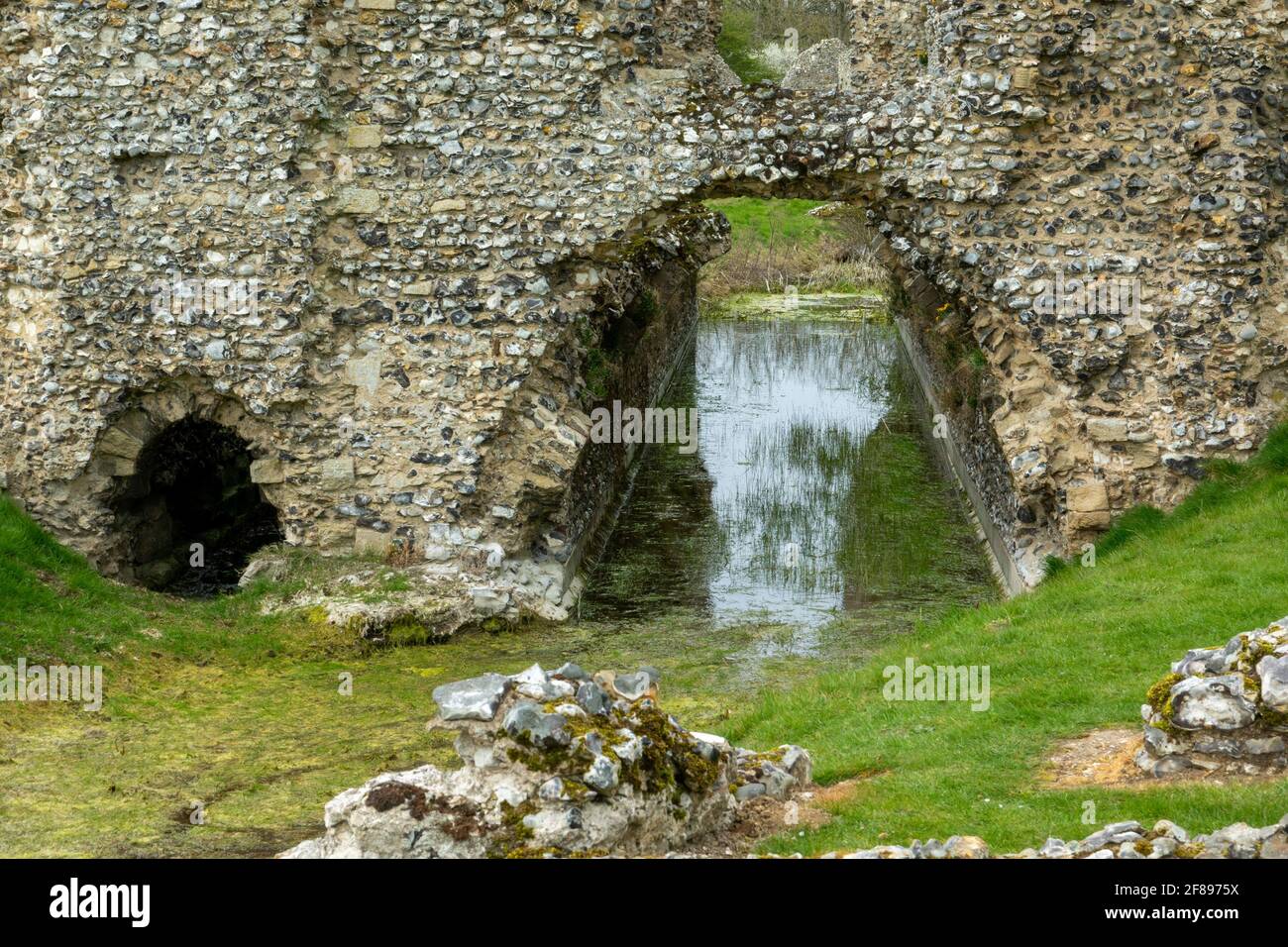 Medieval Reredorter Castle Acre Priory The reredorter or latrine Stock Photo - Alamy