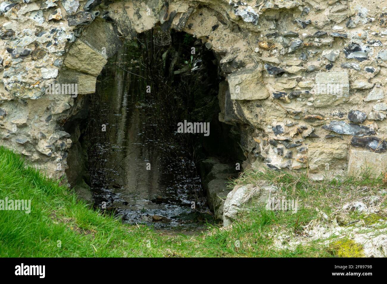 Medieval Reredorter Castle Acre Priory The reredorter or latrine Stock Photo - Alamy