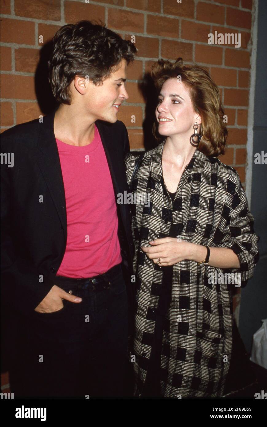 Rob Lowe and Melissa Gilbert Circa 1980's Credit: Ralph Dominguez/MediaPunch Stock Photo