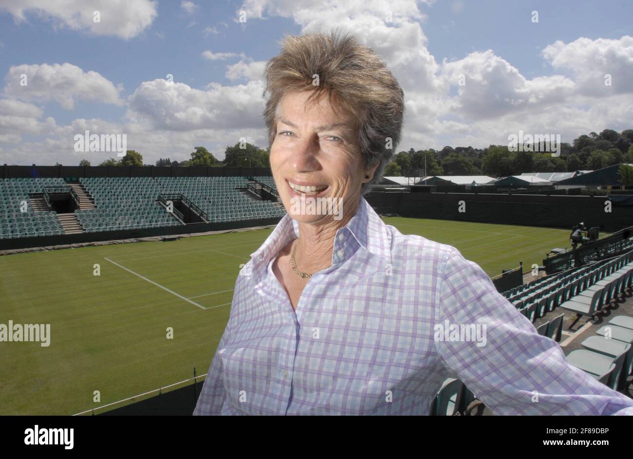 VIRGINIA WADE by No 2 COURT  23/6/07. PICTURE DAVID ASHDOWN Stock Photo