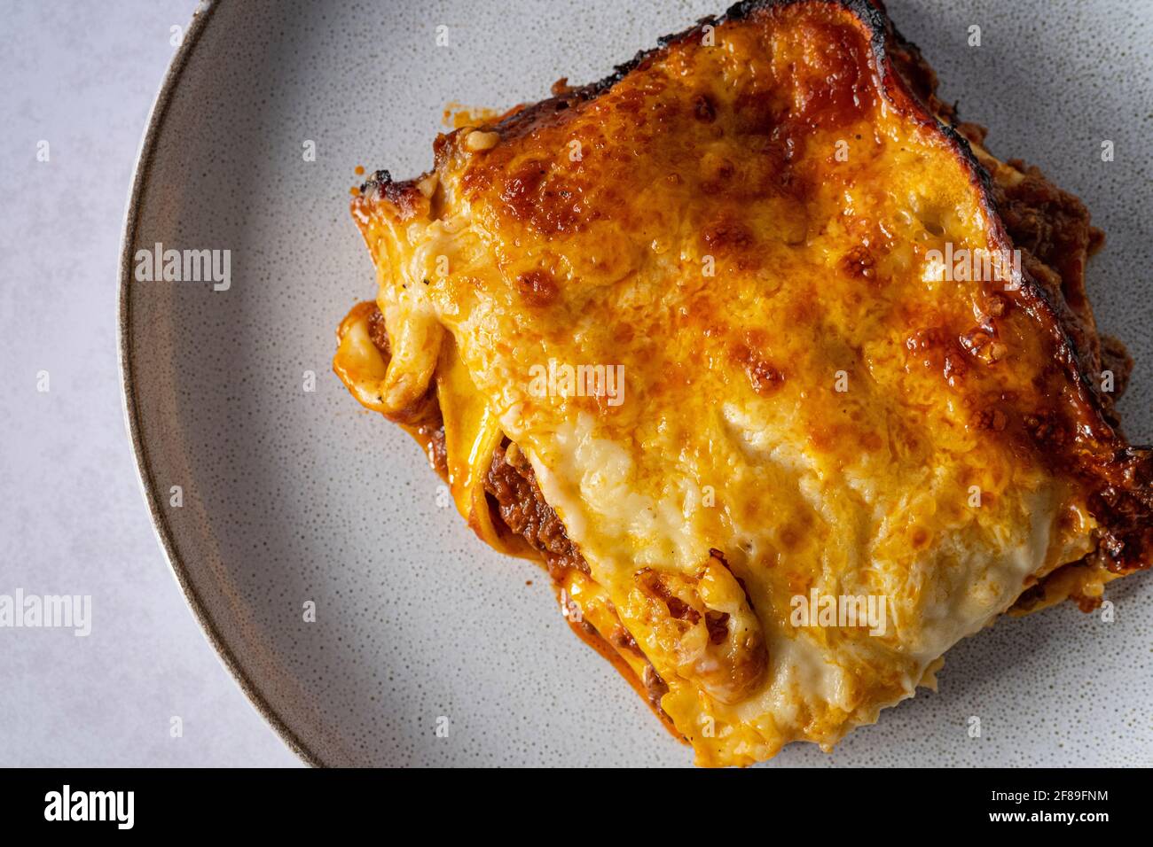 Beef lasagna hires stock photography and images Alamy
