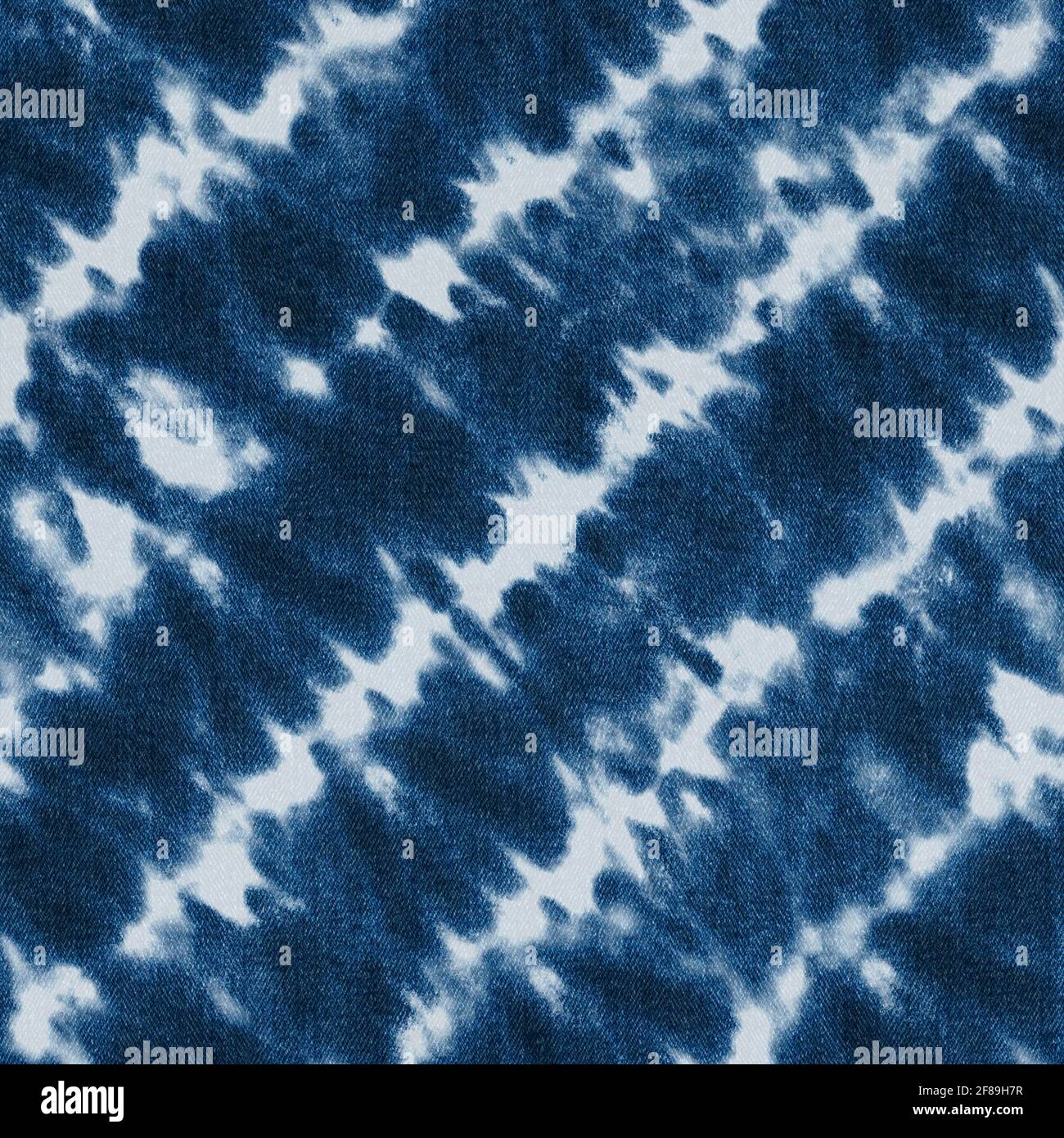 Jeans fashion background. Blue color grunge seamless texture. Textile  cotton textured fabric. Tie dye elements diagonal stripes pattern on denim  mater Stock Photo - Alamy