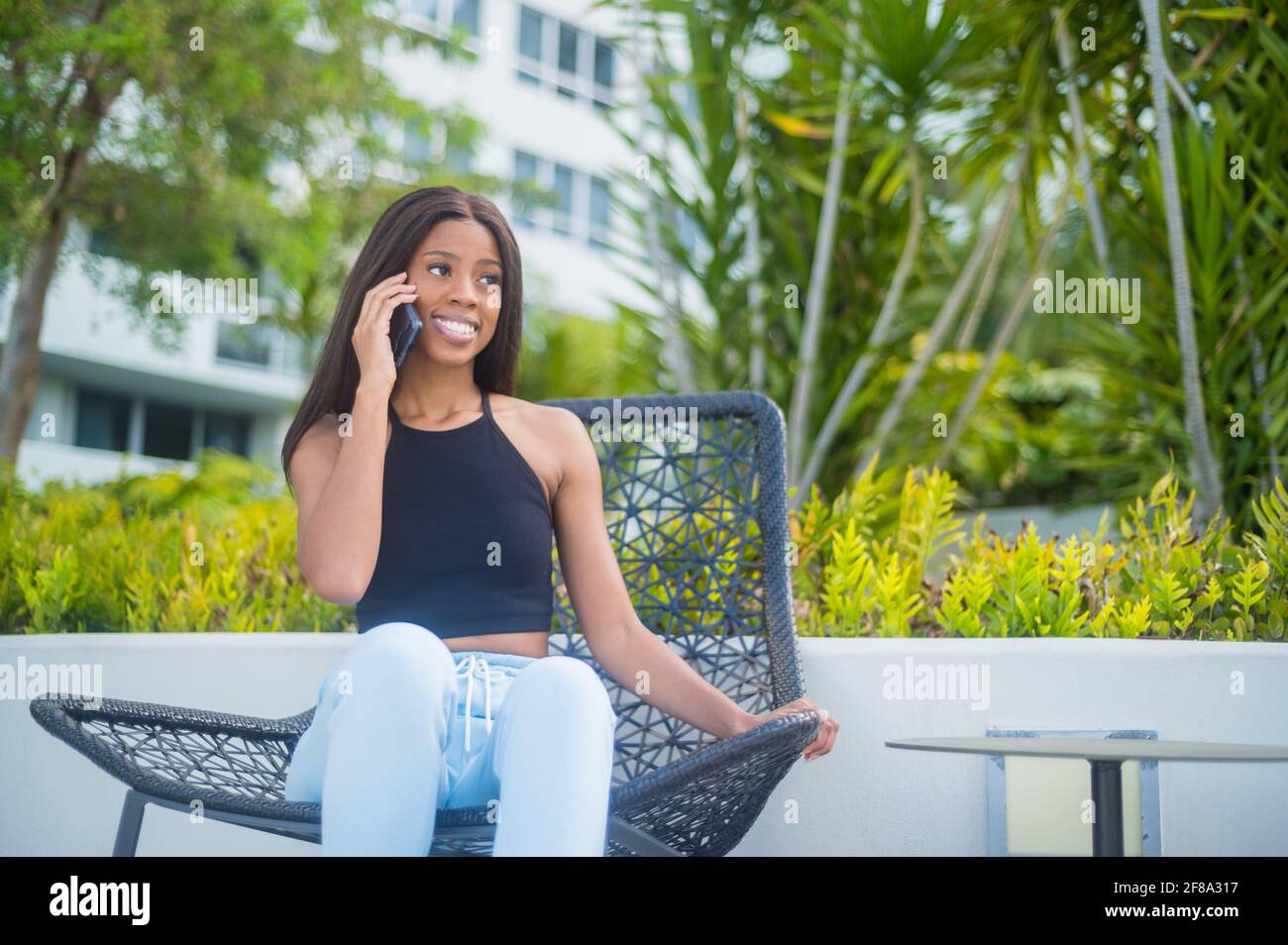 Tall black woman hi-res stock photography and images - Alamy