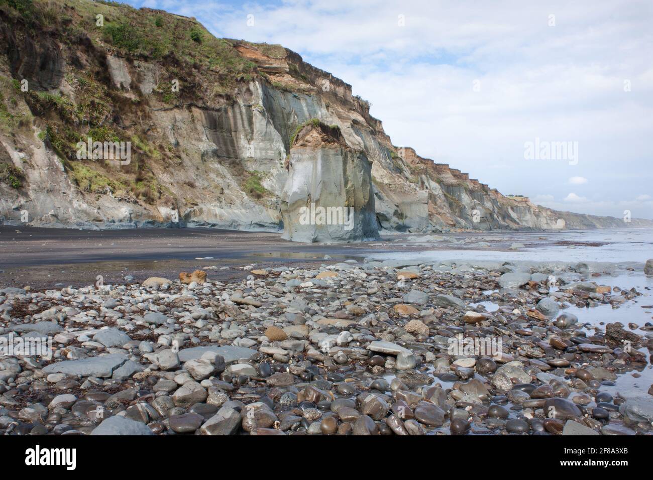 Kai Iwi Beach, Wanganui, New Zealand Stock Photo Alamy