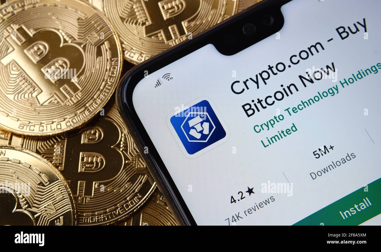 Crypto com app hi-res stock photography and images - Alamy