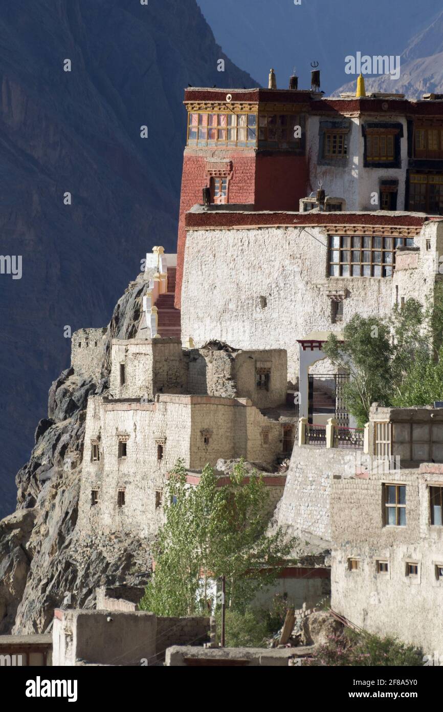 Zanskar, India. Stongdey monastery Stock Photo