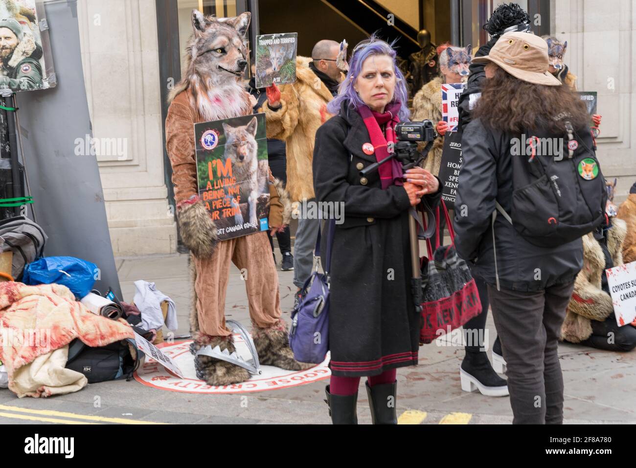 canada goose peta protest