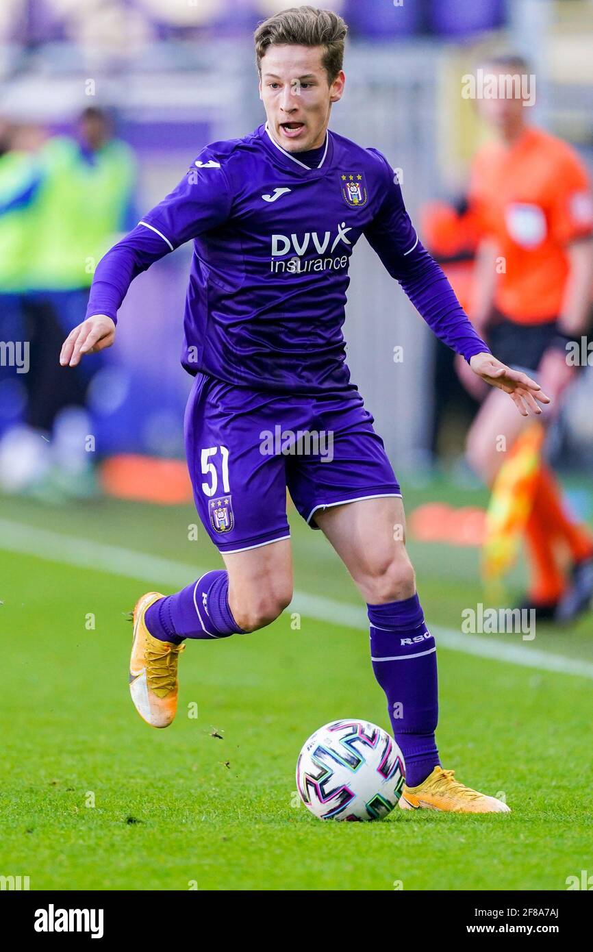 Yari Verschaeren of Anderlecht pictured during a football game News  Photo - Getty Images