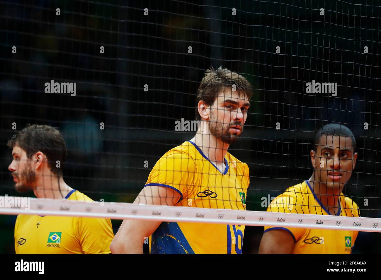 Brazilian mens national volleyball team wins gold medal final match vs ...