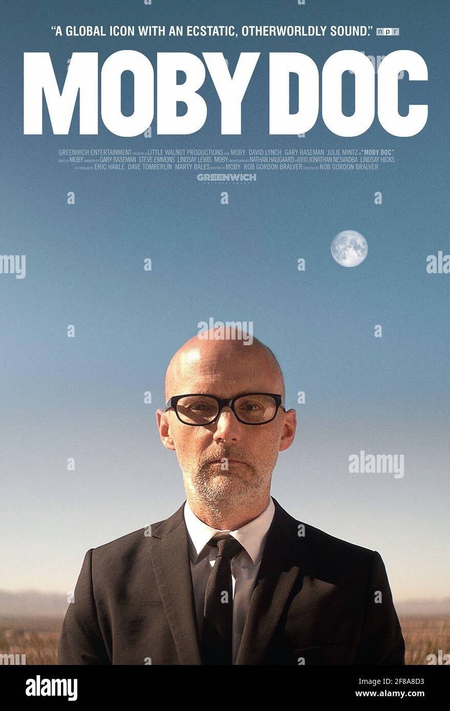 MOBY DOC, poster, Moby, 2021. © Greenwich Entertainment / Courtesy