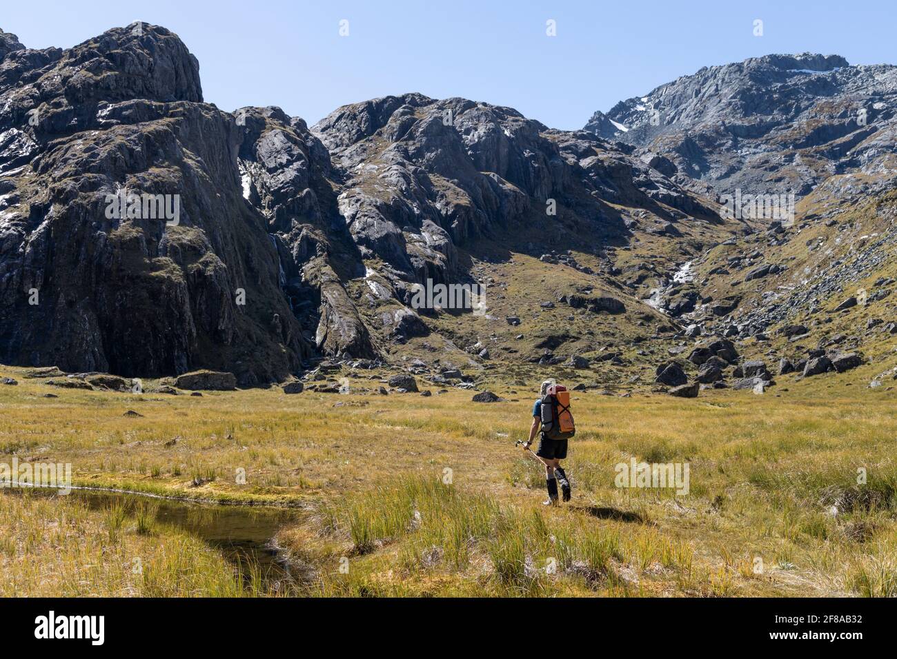 Valley of the Trolls, Routeburn, New Zealand Stock Photo