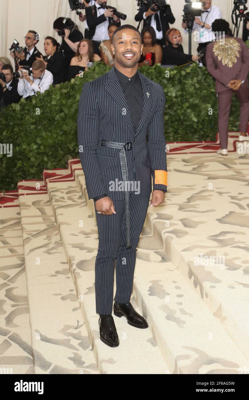 Michael B. Jordan at MET Gala 2018