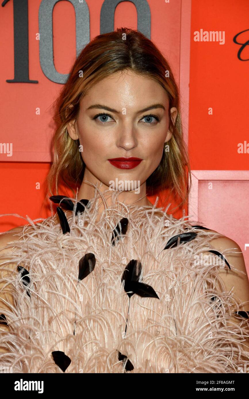 Martha Hunt  arrives in Jason Wu to the 2019 TIME 100 Gala, held at Jazz in Lincoln Center in New York City on Tuesday, April 23, 2019.  Photo by Jennifer Graylock-Graylock.com 917-519-7666, New York, New York -   -PICTURED: Martha Hunt   Jennifer Graylock-Graylock.com -GRA 6491   Jennifer Graylock-Graylock.com Stock Photo