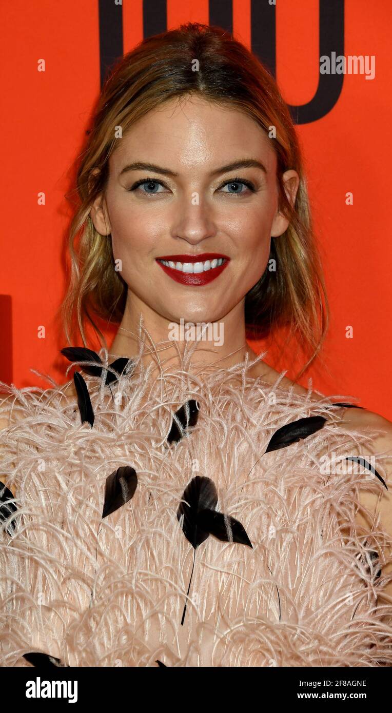Martha Hunt  arrives in Jason Wu to the 2019 TIME 100 Gala, held at Jazz in Lincoln Center in New York City on Tuesday, April 23, 2019.  Photo by Jennifer Graylock-Graylock.com 917-519-7666, New York, New York -   -PICTURED: Martha Hunt   Jennifer Graylock-Graylock.com -GRA 6440   Jennifer Graylock-Graylock.com Stock Photo