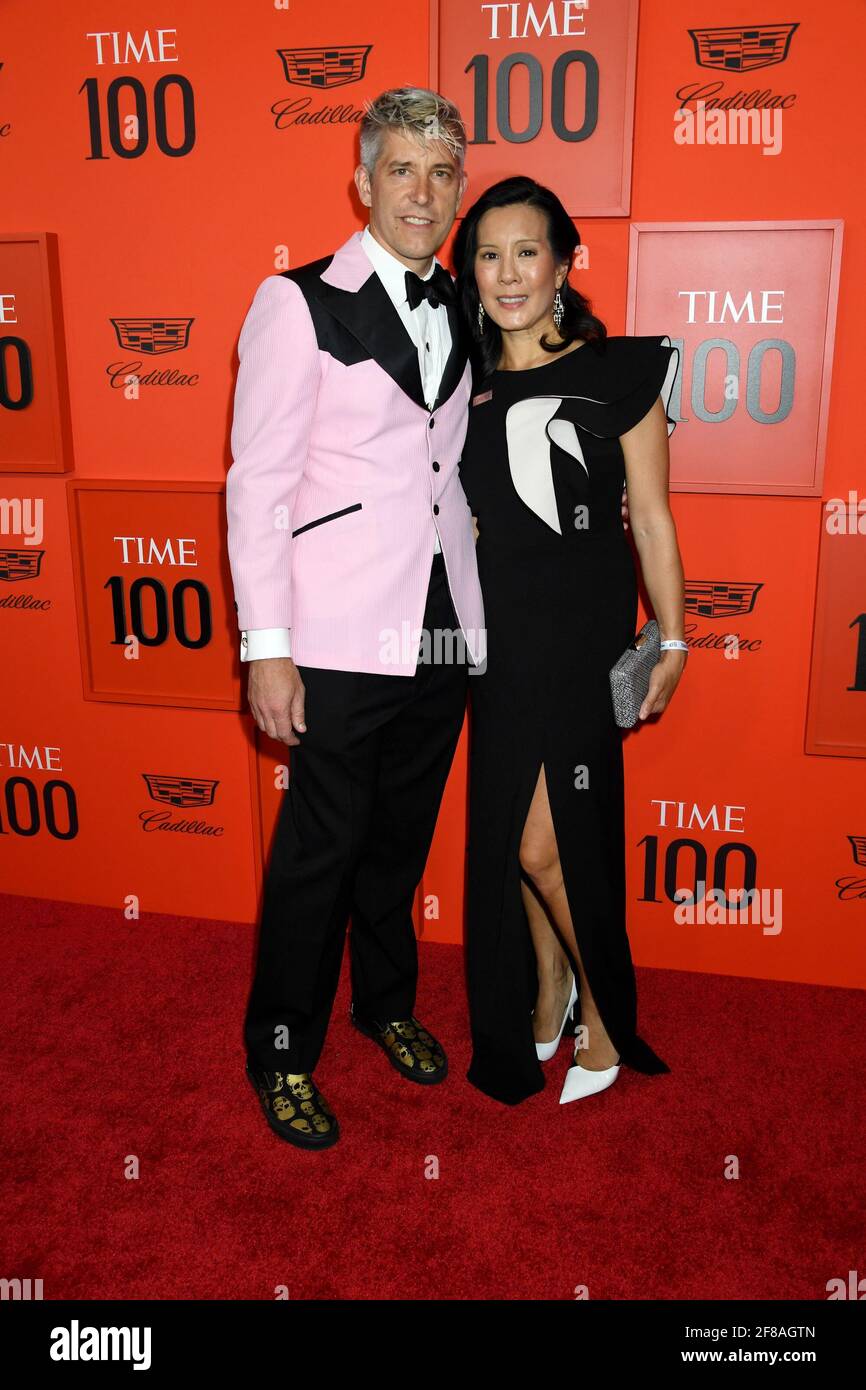 Jason Stinson, Aileen Lee arrives to the 2019 TIME 100 Gala, held at Jazz  in Lincoln Center in New York City on Tuesday, April 23, 2019. Photo by  Jennifer  917-519-7666, New