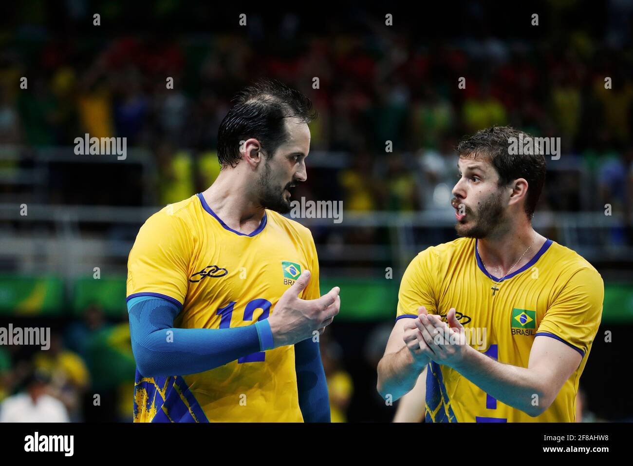 Brazilian mens national volleyball team wins gold medal final match vs ...