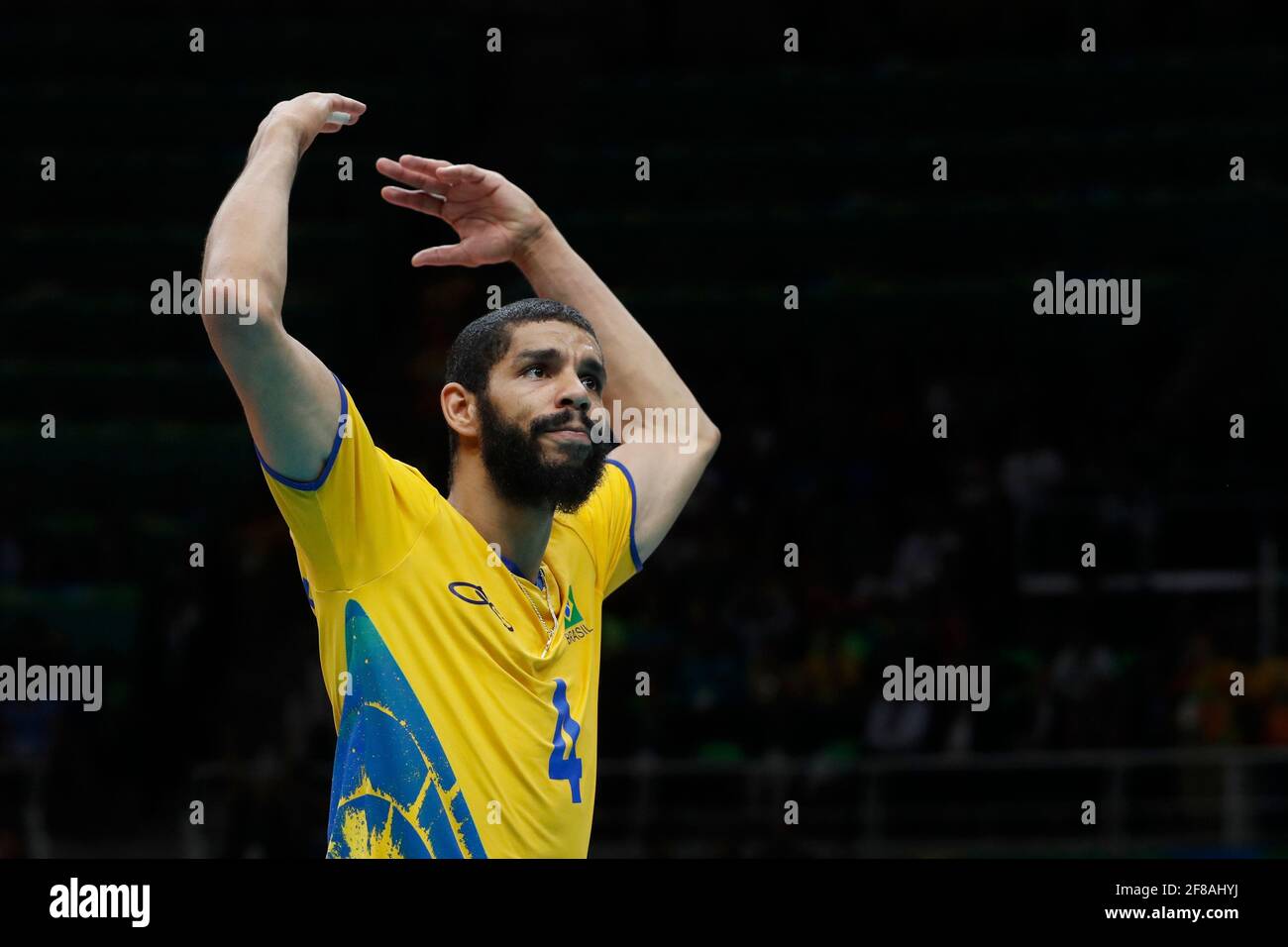 Brazilian mens national volleyball team wins gold medal final match vs ...