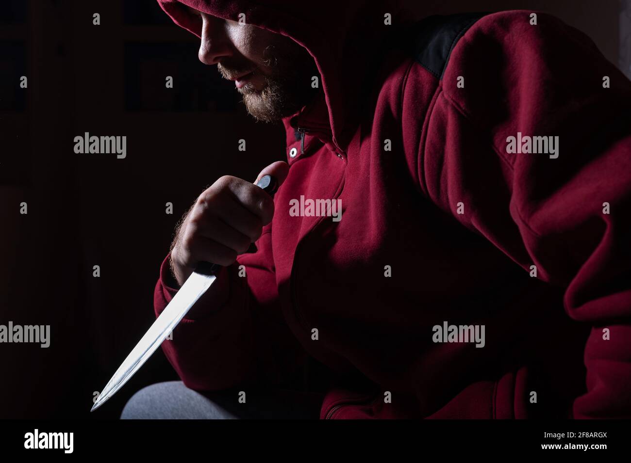 Murder knife face hires stock photography and images Alamy