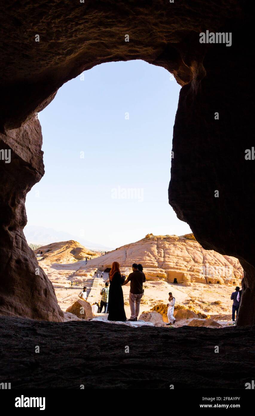 Madyan - city of Prophet Shoaib, Al-Bad, Northern Saudi Arabia Stock ...