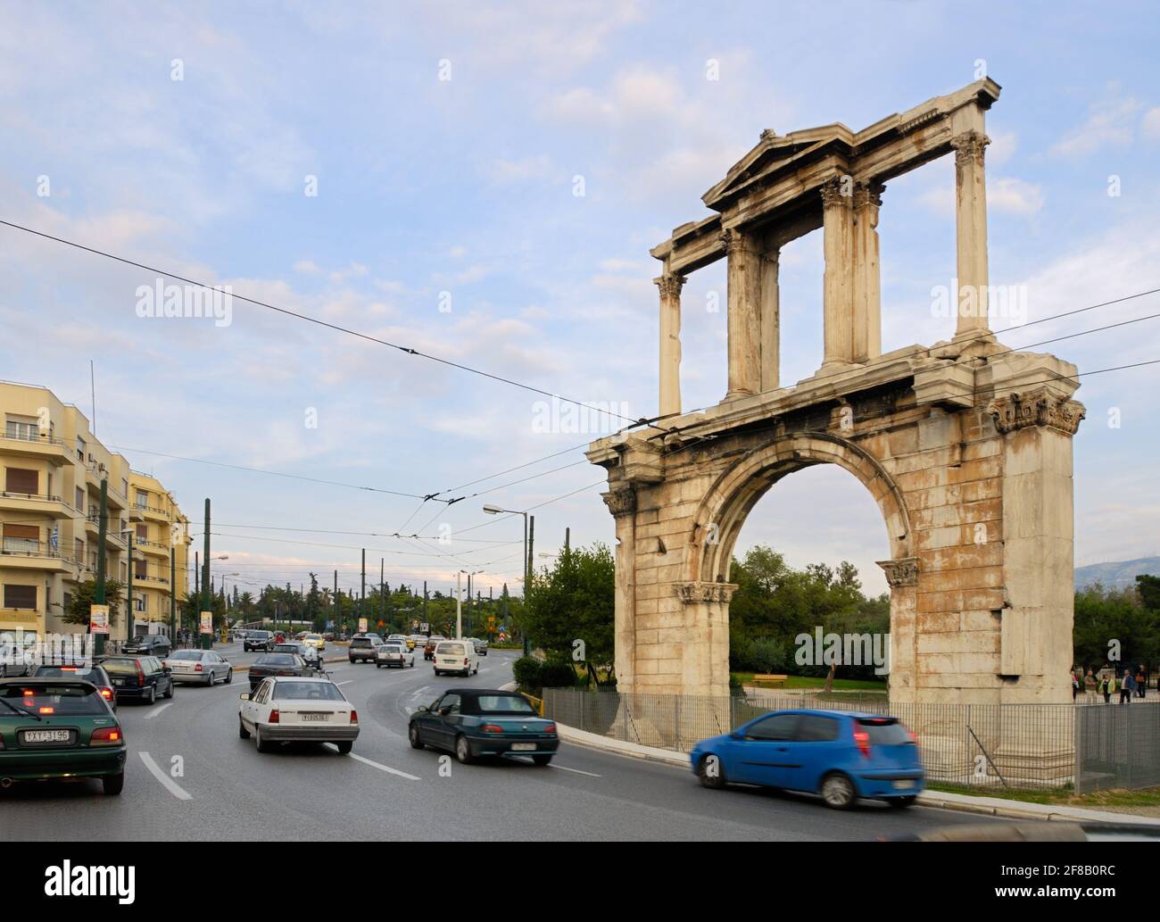 Hadrian's Arch, Porte d'Hadrien, Athens, Greece, Europe Stock Photo - Alamy
