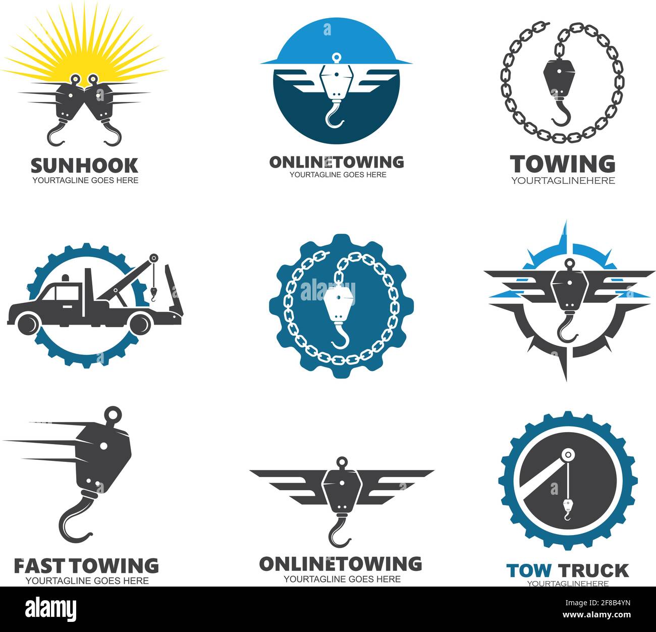 towing vector icon design template Stock Vector Image & Art Alamy