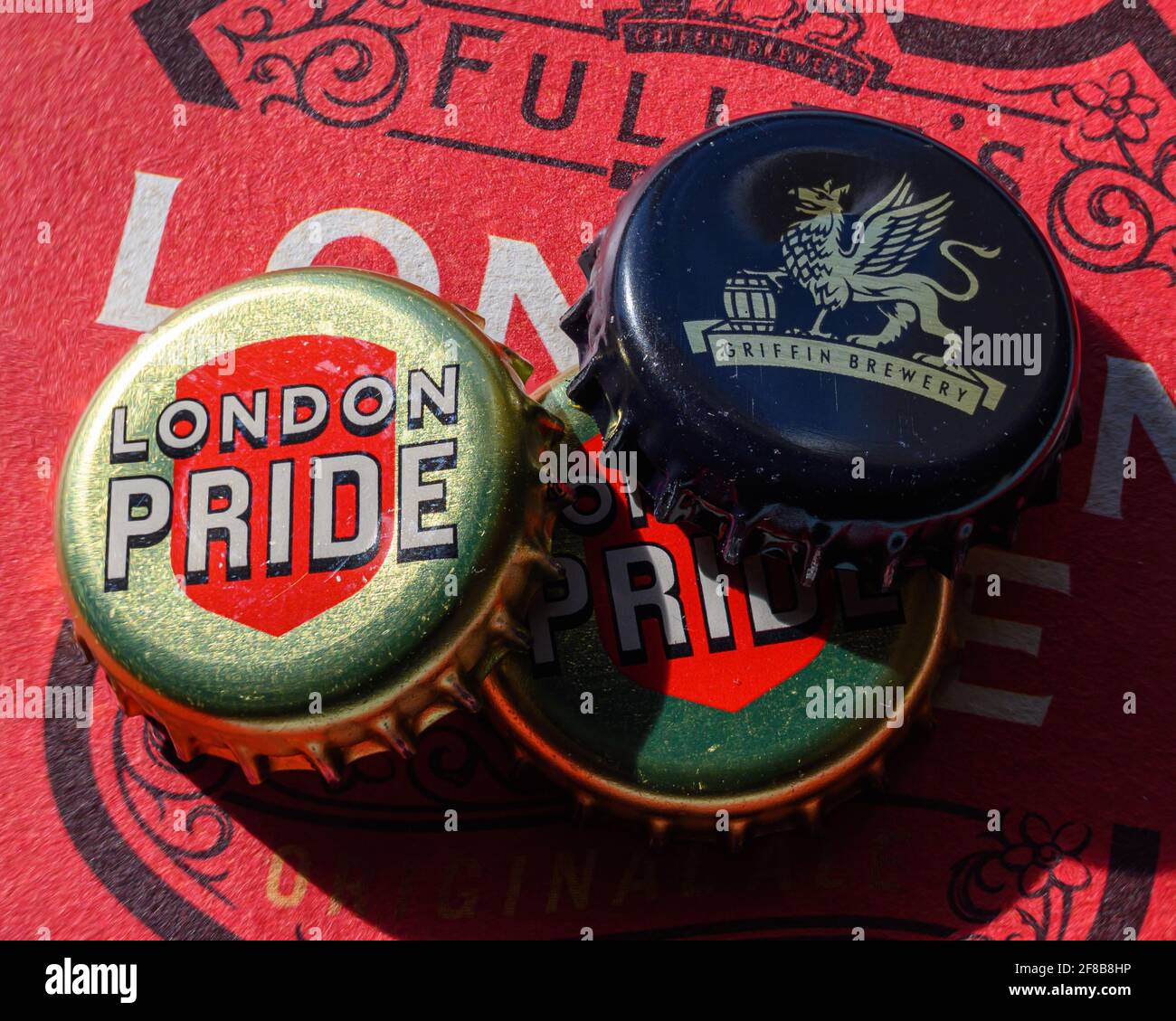 New branding of Fullers London Pride Beer Stock Photo Alamy