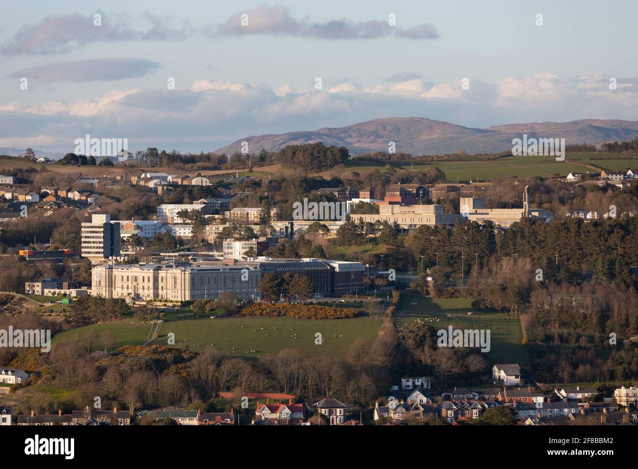 The National Library of Wales, Aberystwyth Stock Photo