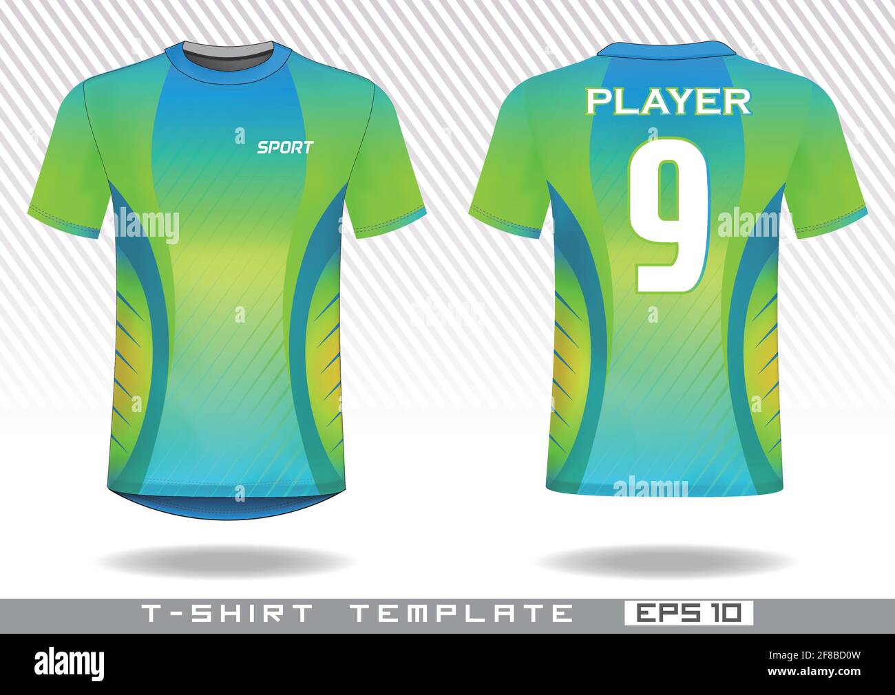 Sports T Shirt Template. Uniform Design. Team Wear Design. Prints Design  Stock Vector Image & Art - Alamy