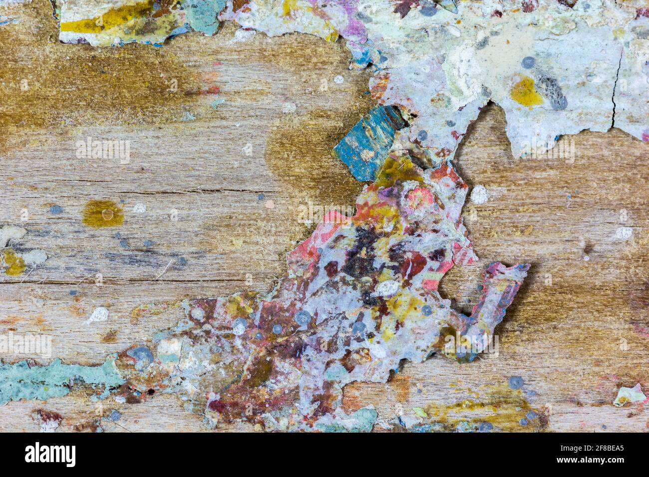 Creative Artsy Wallpaper Old Paint On Wood Stock Photo Alamy