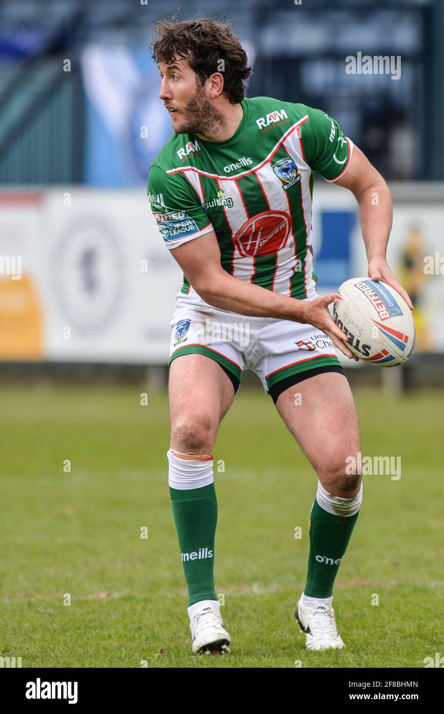 Tom Ratchford Rugby Player Sale, England - 11th April 2021 - Stefan Ratchford (1) of Warrington ...