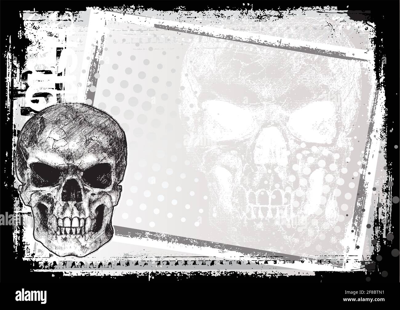 skull poster background Stock Vector Image & Art - Alamy
