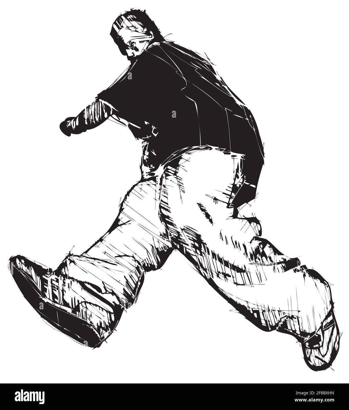 break dancer vector illustration Stock Vector Image & Art - Alamy
