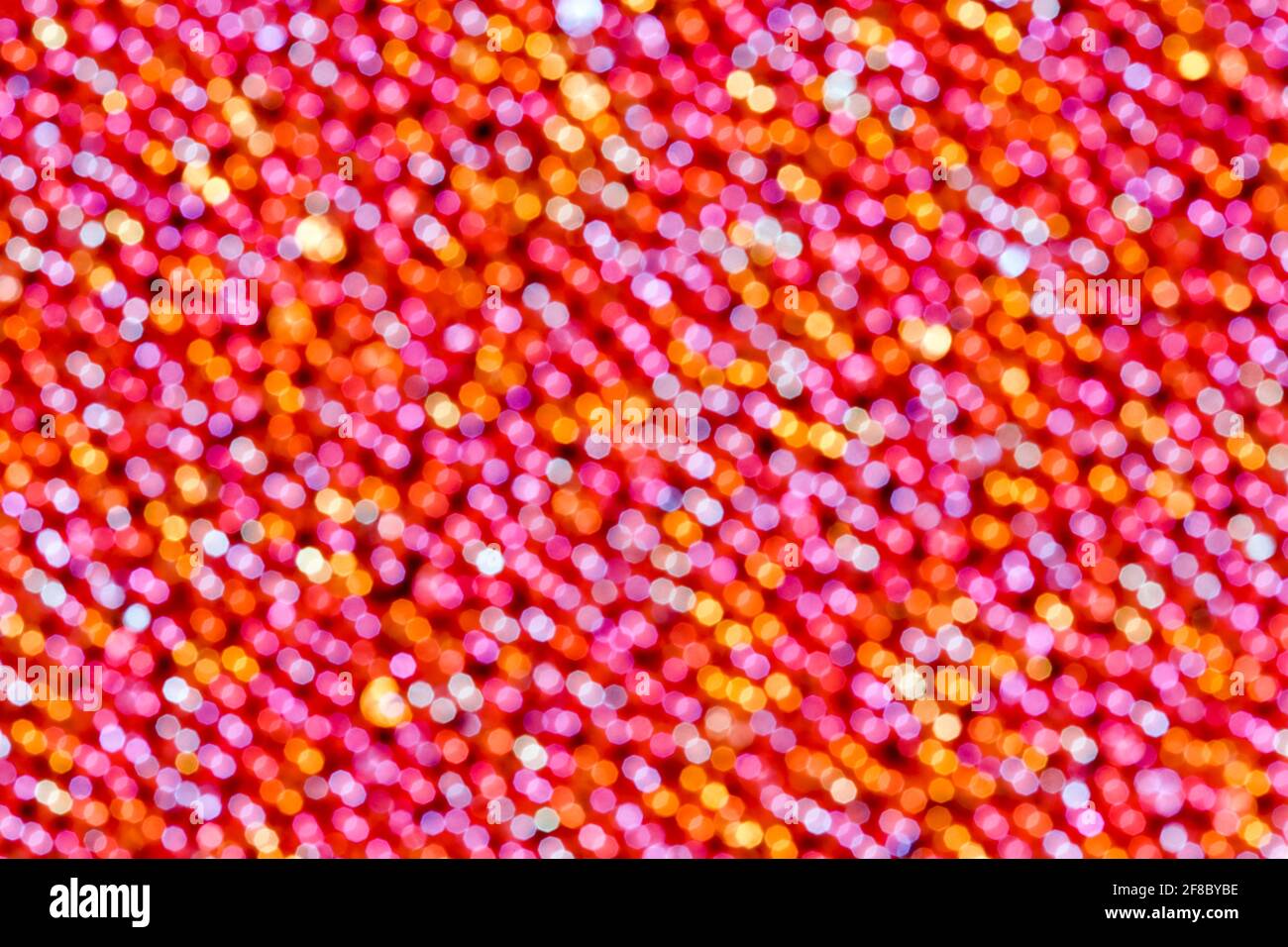 Red, white, orange and blue circle background, bokeh, abstract background. Stock Photo