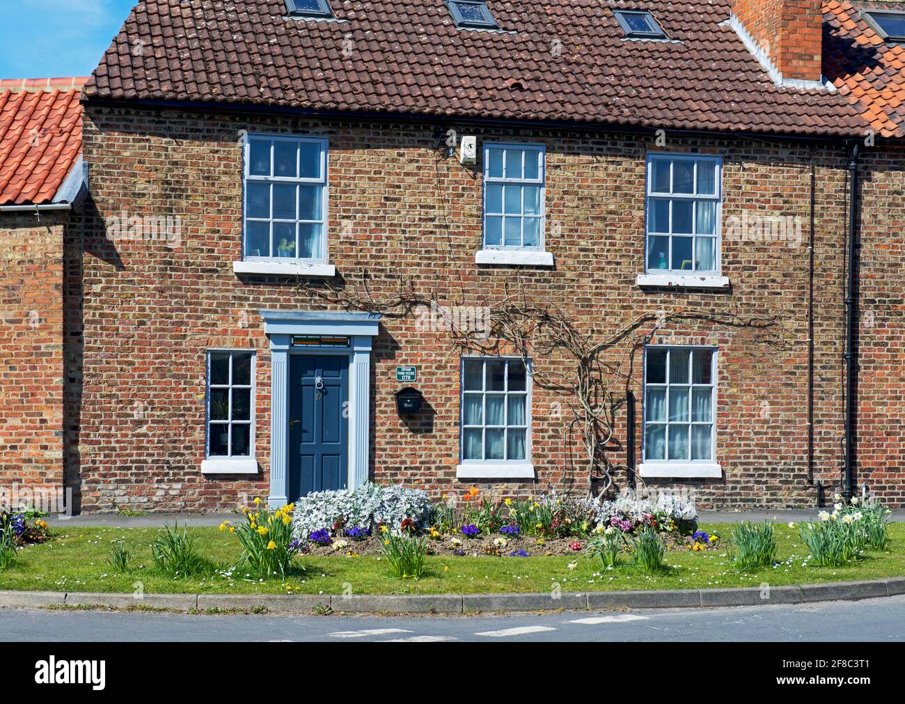 Traditional brick house, Holme on Spalding Moor, East Yorkshire