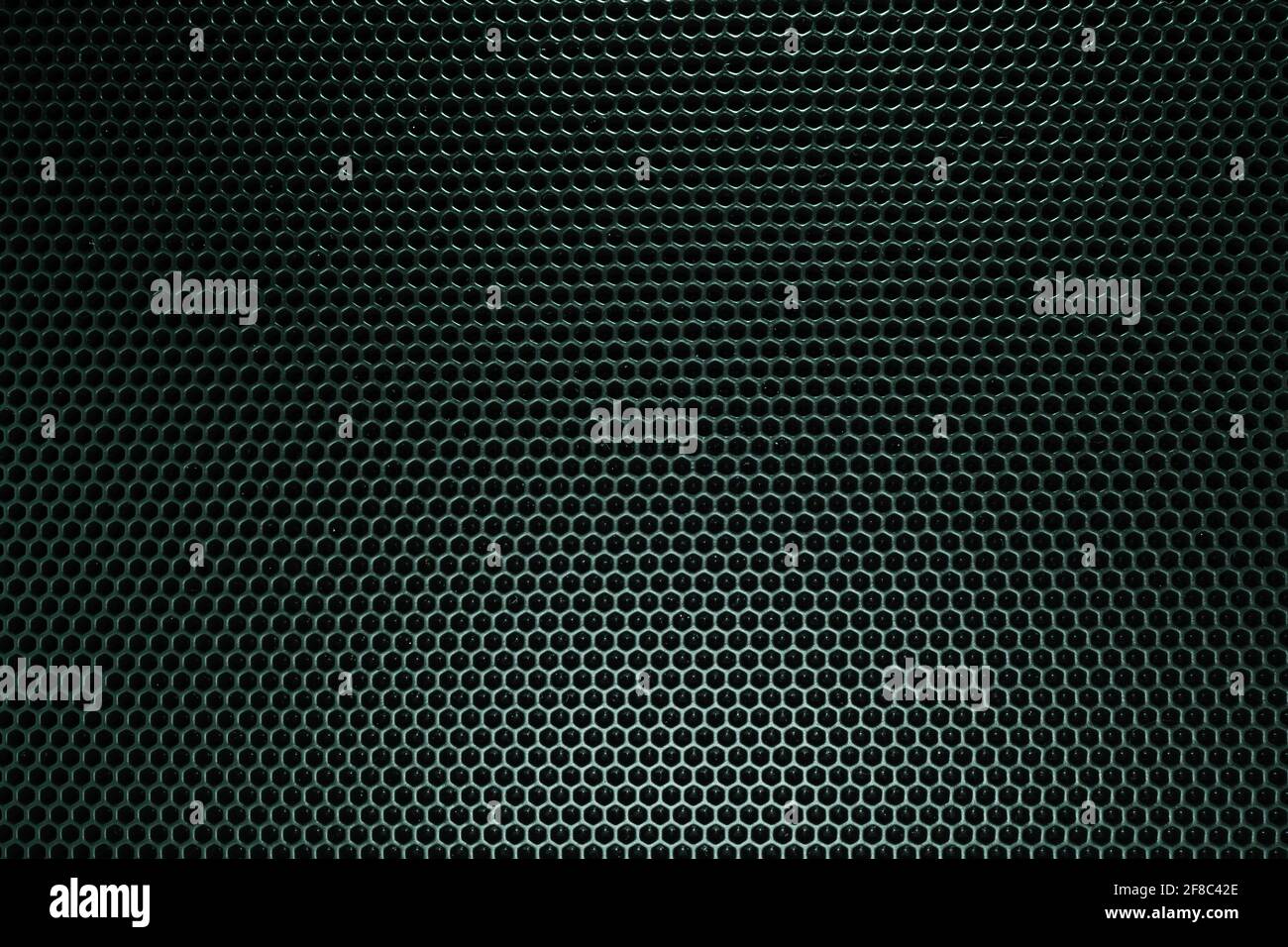Background of metallic rhombuses on black metal Stock Photo - Alamy
